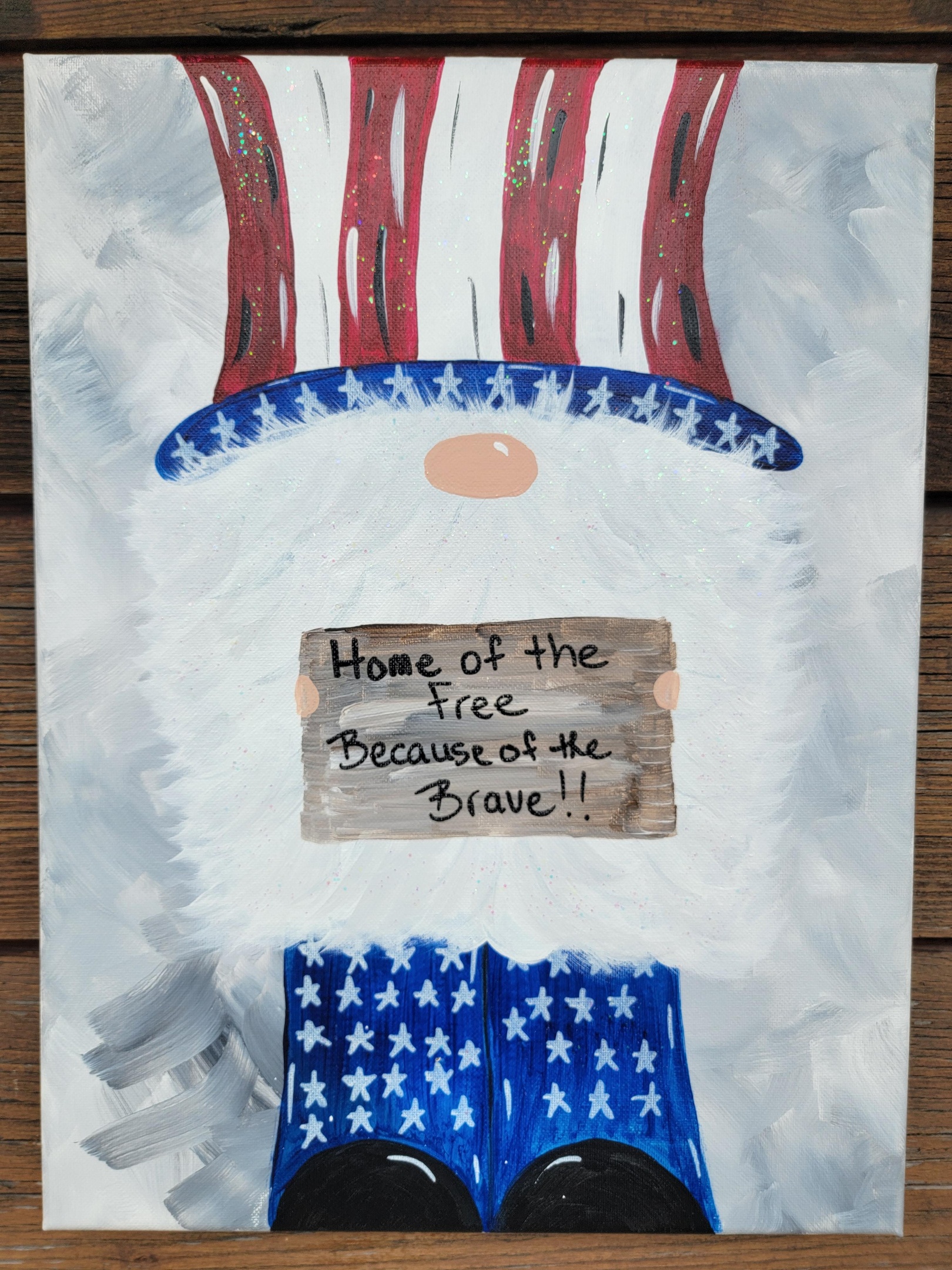 Patriotic Gnome (Adult/Kid Class)